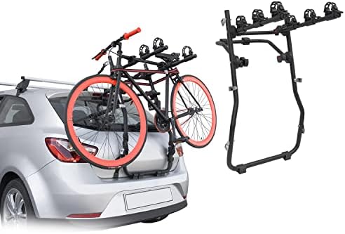 OMAC 3 מתלה אופניים עבור קיה ריו האצ'בק 2017-2023 שחור | מטען רכב הרכבה על אופניים מנשא אופניים 99 קג